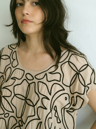 Hand Embroidered Blouse