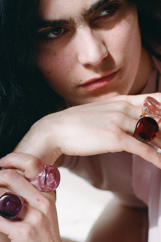 Lalique Ring | Warm Colors