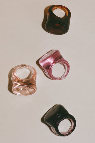 Lalique Ring | Warm Colors