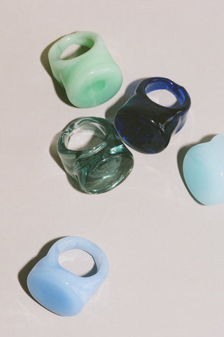 Lalique Ring | Cool Colors