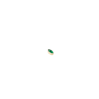 Emerald Marquise Stud