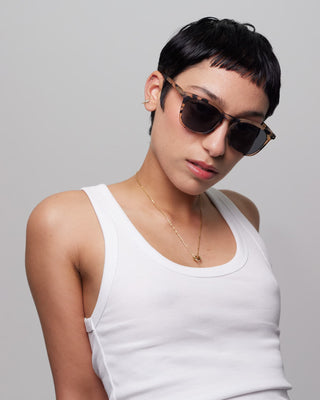 #E Sunglasses | Light Tortoise