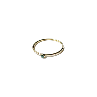 Thin Stone Ring