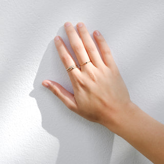 Thin Stone Ring