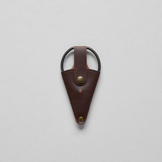 Scissors in Leather Pouch