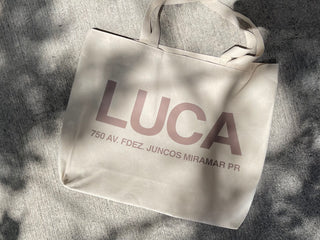 LUCA Canvas Tote Bag