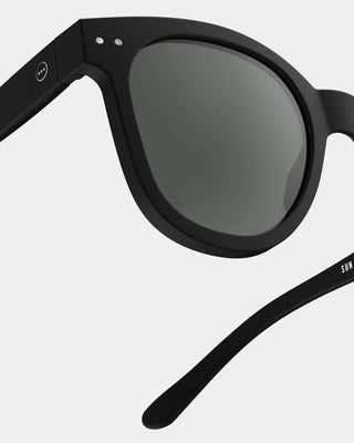 #N Oversized Trapeze Sunglasses | Black