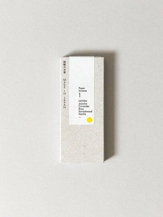 Washi Paper Incense Strips | #1 Floral Warmth