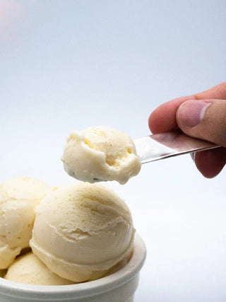 Silver Ice Cream Spoon