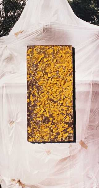 Puffed Quinoa, Coconut & Turmeric Dark Chocolate