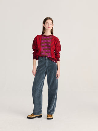 Jacquard Wool Jumper