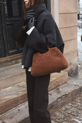 Gabine Bag | Brown Suede