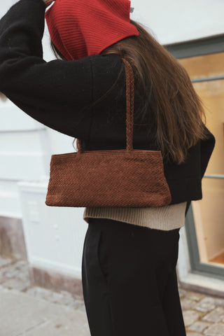Naomi Bag | Brown Suede