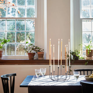 Beacon Long Stem Candelabras