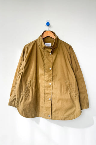 Blair Waxed Cotton Jacket | Khaki