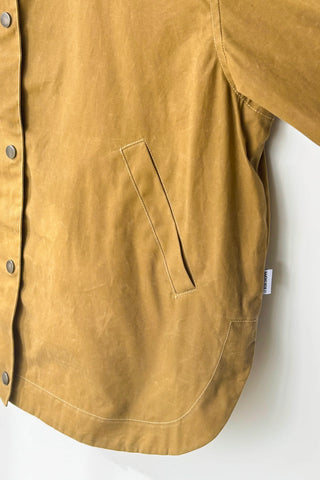 Blair Waxed Cotton Jacket | Khaki