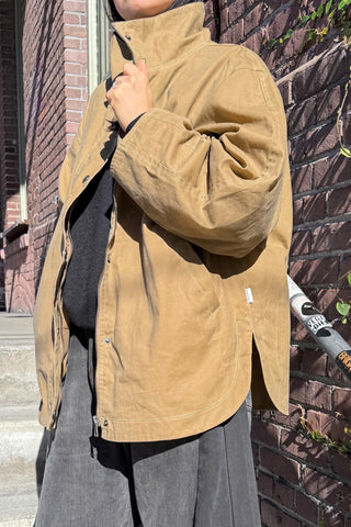 Blair Waxed Cotton Jacket | Khaki