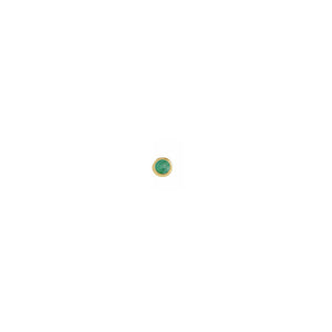 Emerald Dot Stud