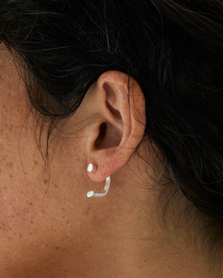 Open Hoop | Silver