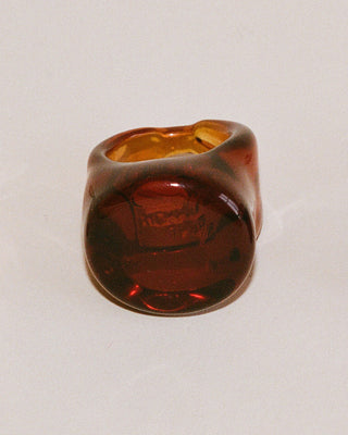 Lalique Ring | Brown