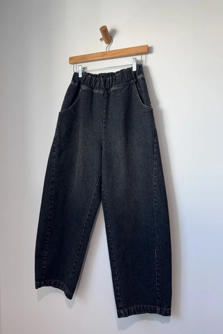 Arc Pants | Black Denim