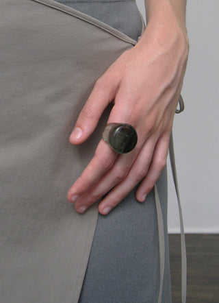 Lalique Ring | Translucent Green