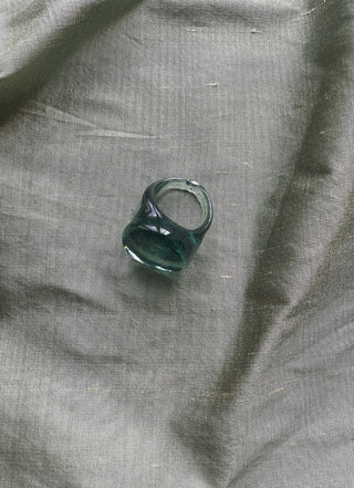 Lalique Ring | Translucent Green