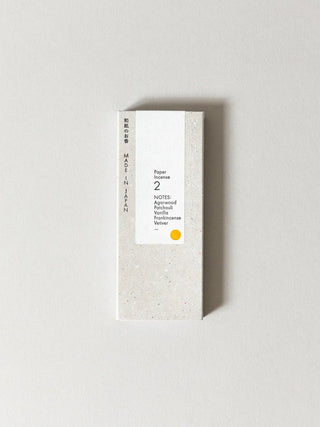 Washi Paper Incense Strips | Agarwood