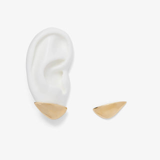 Lobe Earrings | Gold