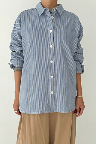 Owen Shirt | Blue Stripe