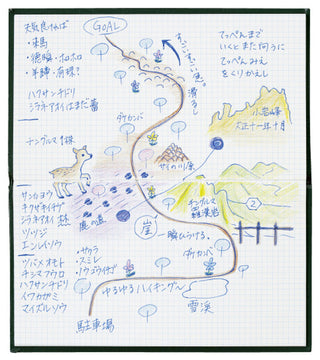 Pocket Sketch Book | Green