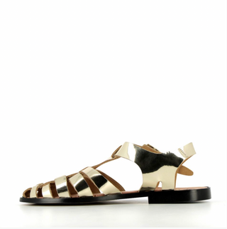 Sunville Sandal | Golden Mirror
