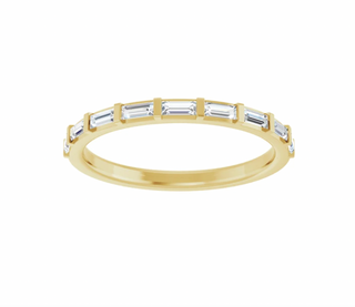 Natural Diamond Baguette Ring