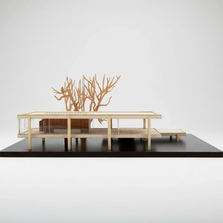 Wooden Architectural Kit | Farnsworth House