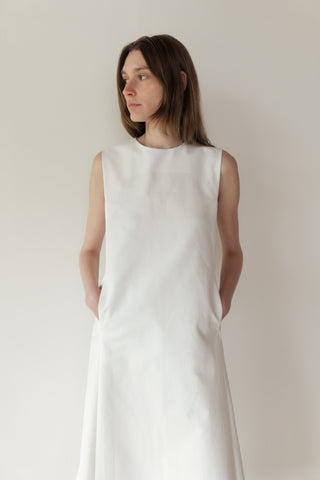 Clean Maxi Dress | White