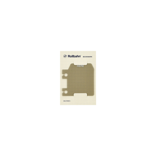 Rollbahn Clear Bookmark