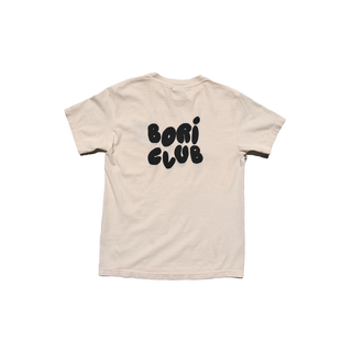 Bori Club T-Shirt | Black & Cream