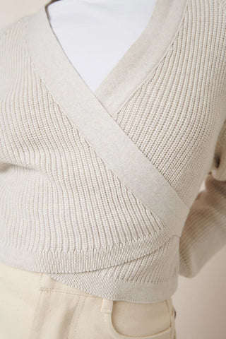 Composure Cardigan | Oat Melange