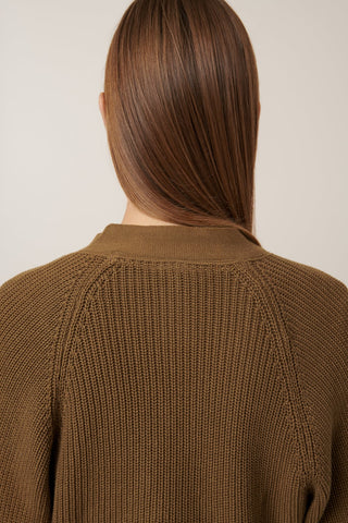 Composure Cardigan | Dark Spice