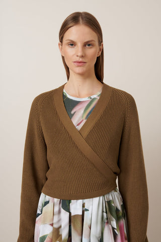 Composure Cardigan | Dark Spice