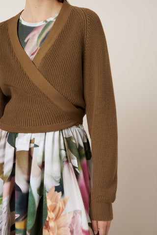 Composure Cardigan | Dark Spice