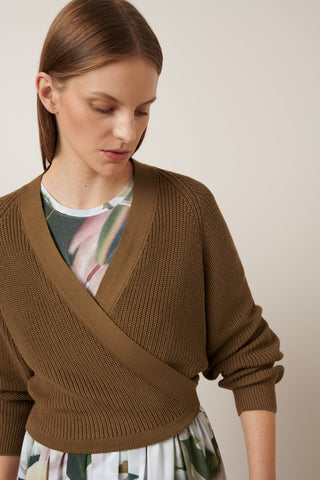Composure Cardigan | Dark Spice