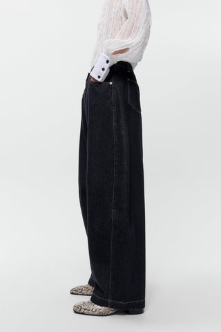 Curved Baggy Jeans