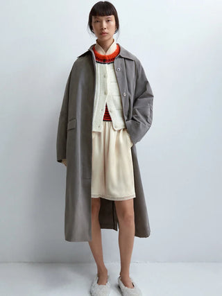 Wax Cotton Trench