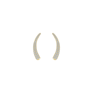 Natural Diamond Ear Climbers