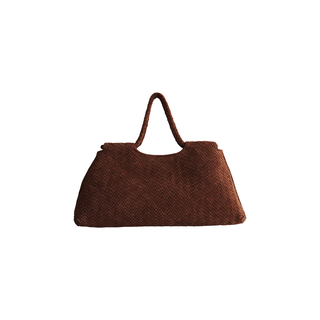 Gabine Bag | Brown Suede