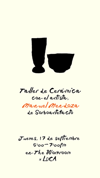 Clay & Craft: A Workshop with Sorbo Artefacto