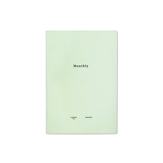 Laconic A5 Notebook | Monthly