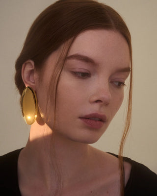 Oona Earrings | Gold