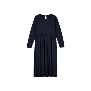 Long Sleeve Gather Dress